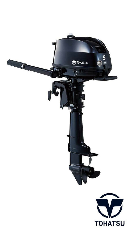 Tohatsu MFS5DS 5 HP Outboard Motor image 0