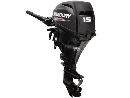 2018 Mercury 15 Hp 15ELH Outboard Motor image 0