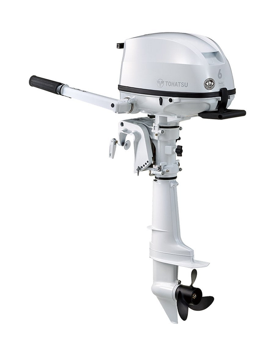 Tohatsu MFS6DWL 6 HP Outboard Motor image 0
