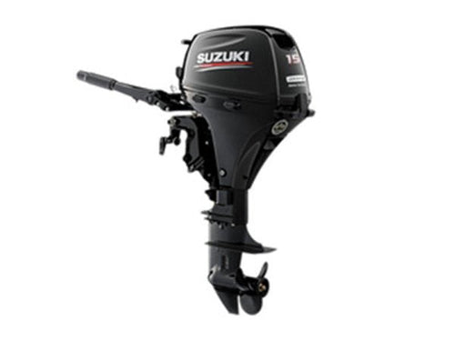 2018 Suzuki Marine 15 HP DF15AL EFI Outboard Motor image 0
